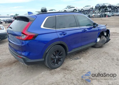 2023 Honda Cr-V Hybrid Sport из США, поврежденный, VIN 7FARS6H59PE010398